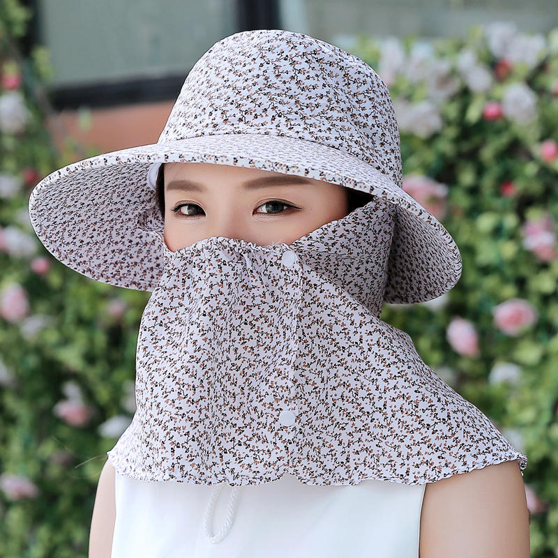 Outdoor Sport Tea Picking Hat Cycling Sun Hat Women's Outdoor Work Sun Hat
