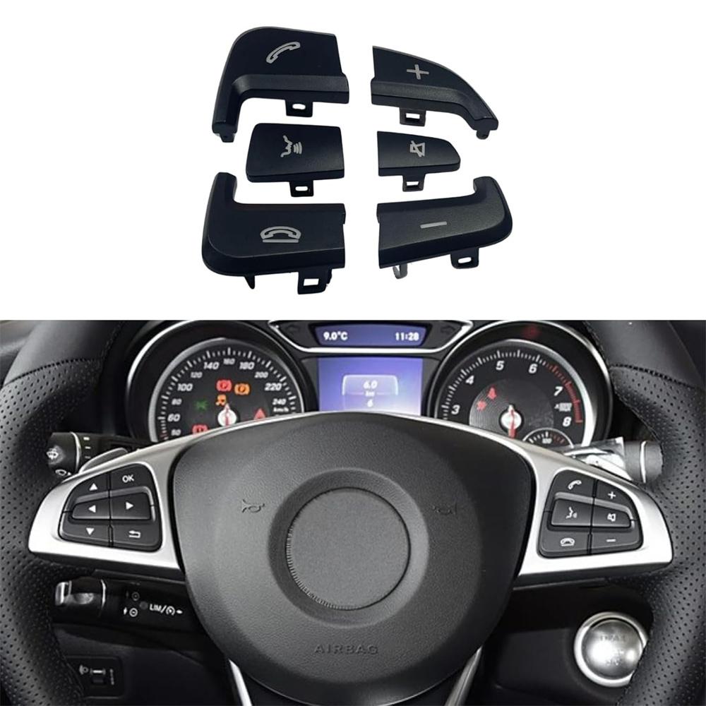 Car Steering Wheel Volume Control Switch Buttons For Mercedes Benz A B GLA GLS GLE