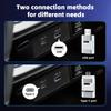 2-in-1 Wireless CarPlay  Android Auto Adapter USB Type C Port Faster Connection BT 5.2 5GHz WiFi Auto OTA Update Plug and Play