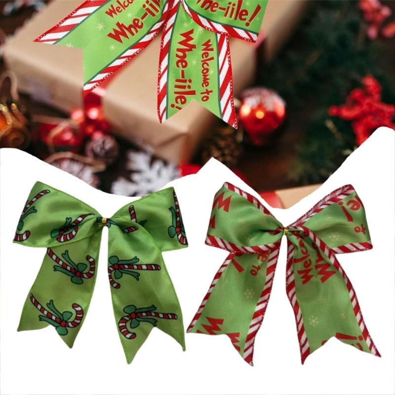 Christmas Candy Yard Decoration Ribbon For Indoor Outdoor Decor