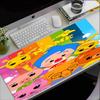 Custom Name Plim Plim Theme Mouse Pad, Non Slip Rubber Base, Multifunctional Office & Home Decor, Perfect for Workspace Personalization.