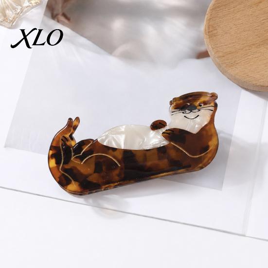 Beach Vacation Hair Claw Sea Animals Clip for Women, Elegant Ocean Theme Hairpin, Versatile Styling Clips Lightweight Fish/Turtle/Conch/Octopus/Whale