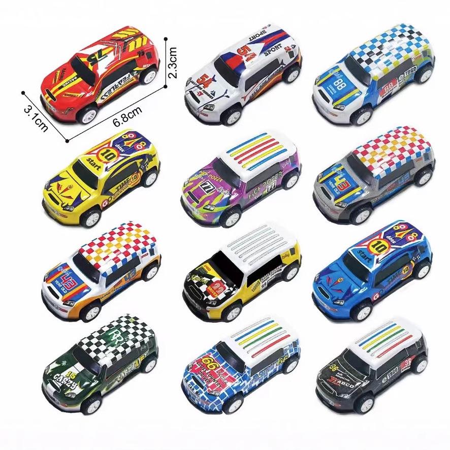 Traffic Lights Toy with Red and Green Lights - Small Car Playset