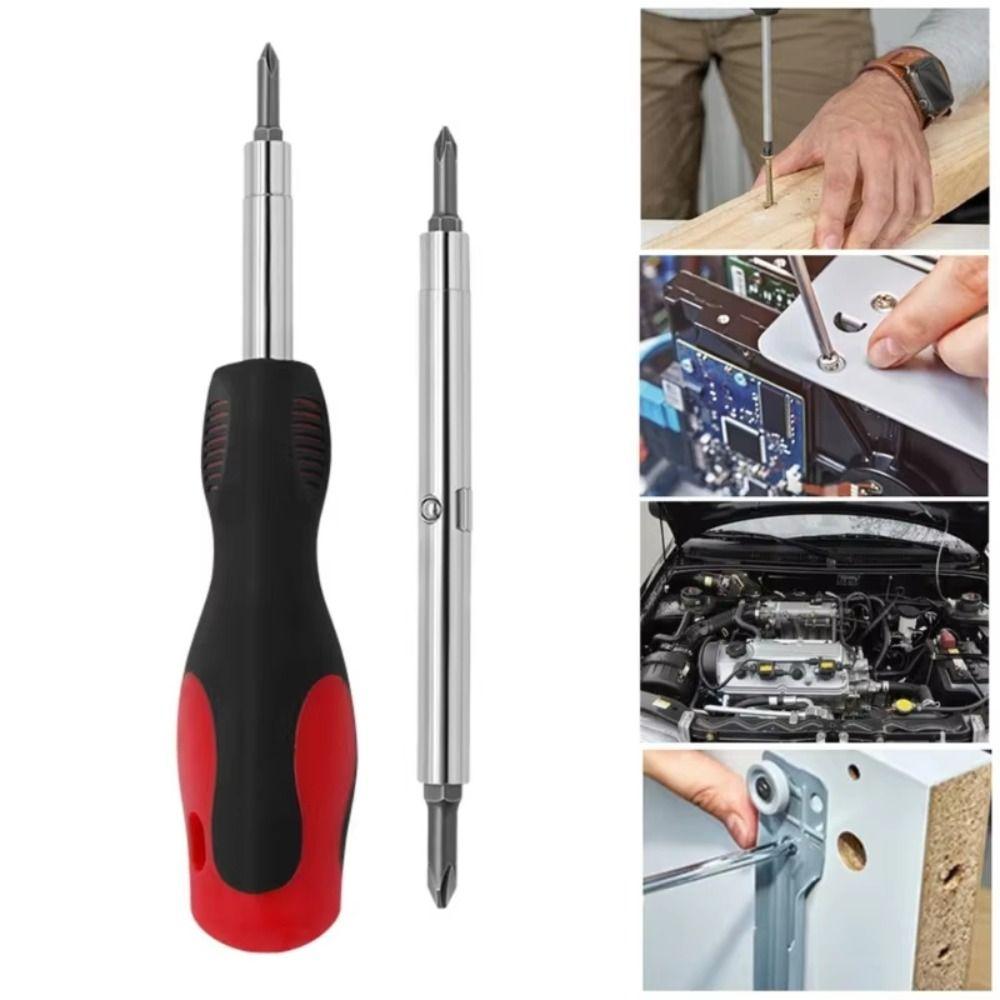 Slotted Double-ended Screwdriver Extension Rod Repair Tools Screwdriver Set  Machinery