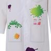 Mad Scientist Outfit Mad Scientist Costume Accessories Lab Coat Gloves Glasses Frames Necktie Halloween Dressing Up Set