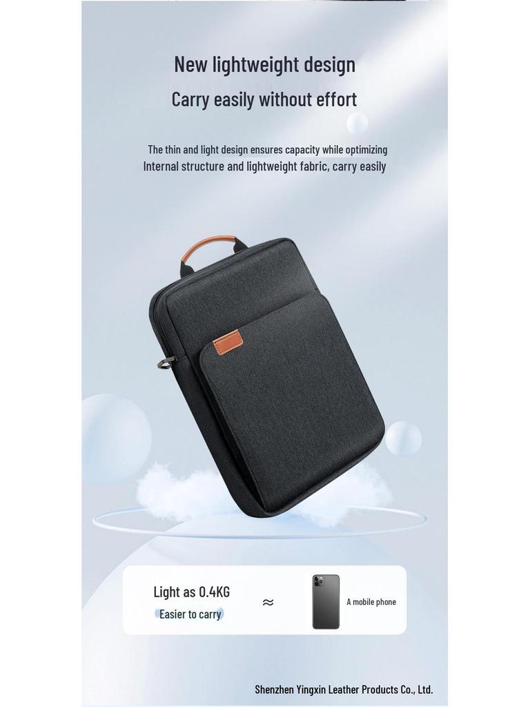 Minimalist 13/11" iPad Tablet Shoulder Bag - Crossbody Handbag