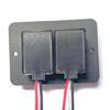 Double Channel LED Dimmer Switches Compact Aluminum Alloys LED Light Controller 12V Electrical Light Brightness Regulator