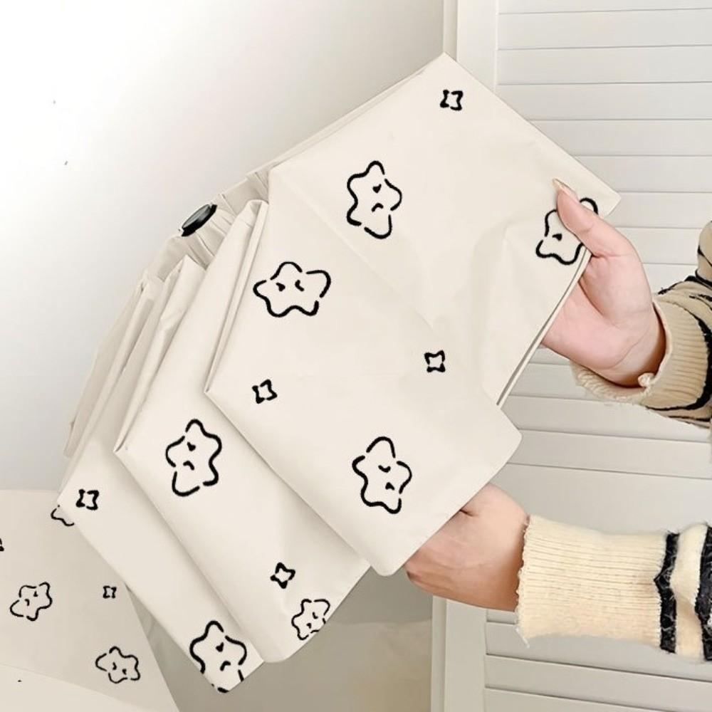 Fully Automatic UV Protection Umbrella Cartoon Pattern Sun Protection Umbrella  Travel