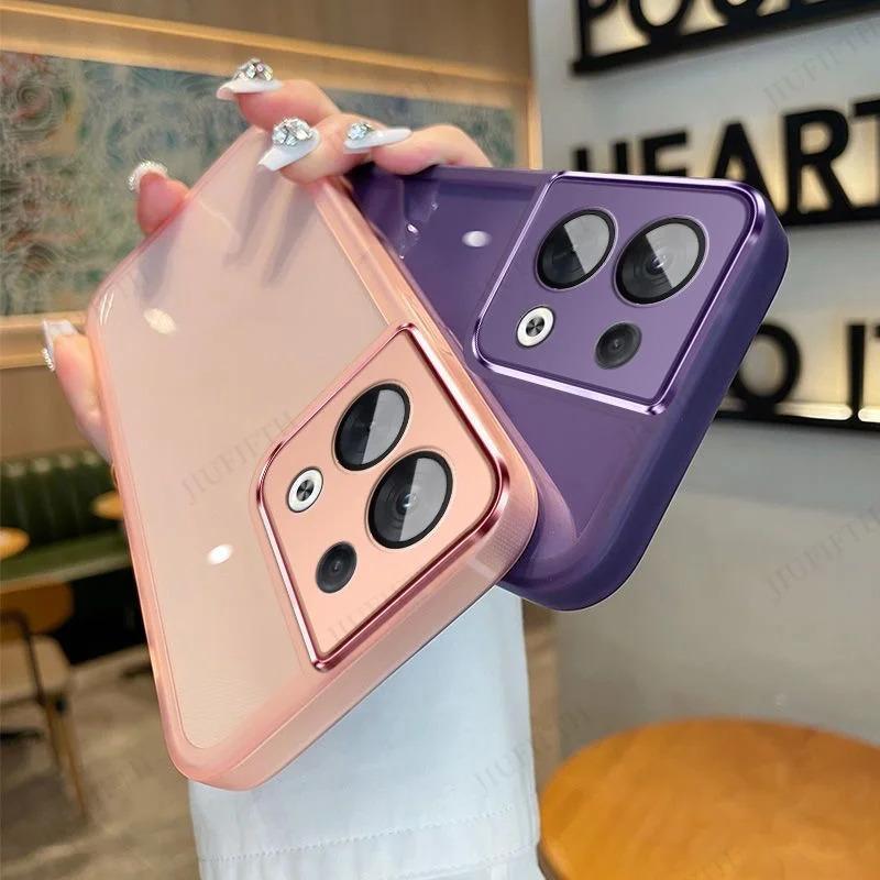For Motorola G86 Case For Moto G 86 MotoG86 Transparent Silicone Mobile Phone Cases Camera Lens Protective Cover Carcase Coques