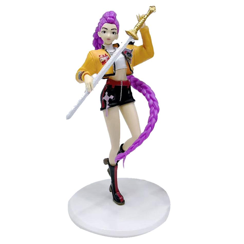 Anime KPop Devil Hunter Doll Toy - Rumi Mira Zoi Characters PVC Model Ornament for Fans Birthday Gift Collectible