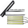 4Pieces Daytime Running Lights DRL Led Strip for Cars Waterproof COB Lights T