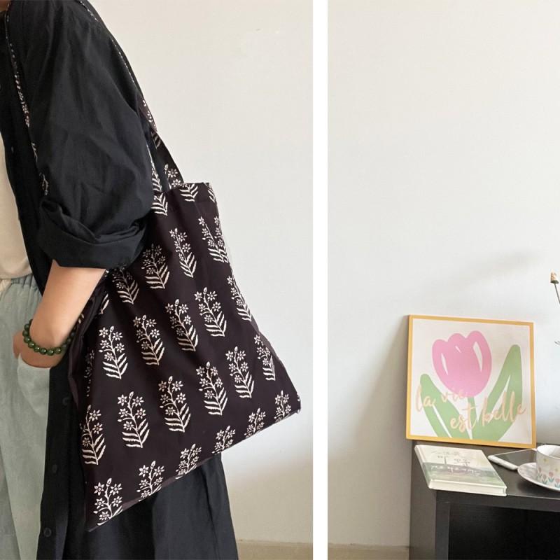 

Meet New Style Indian Traditional Rubbing-cotton Shoulder Bag Environmentally Friendly Korean Simple Cloth Thin Women s