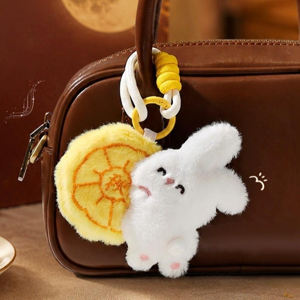 Versatile Plush Hanging Decoration Soft Cute Rabbit Keychain Bunny Plush Pendant Kids Girls Gift