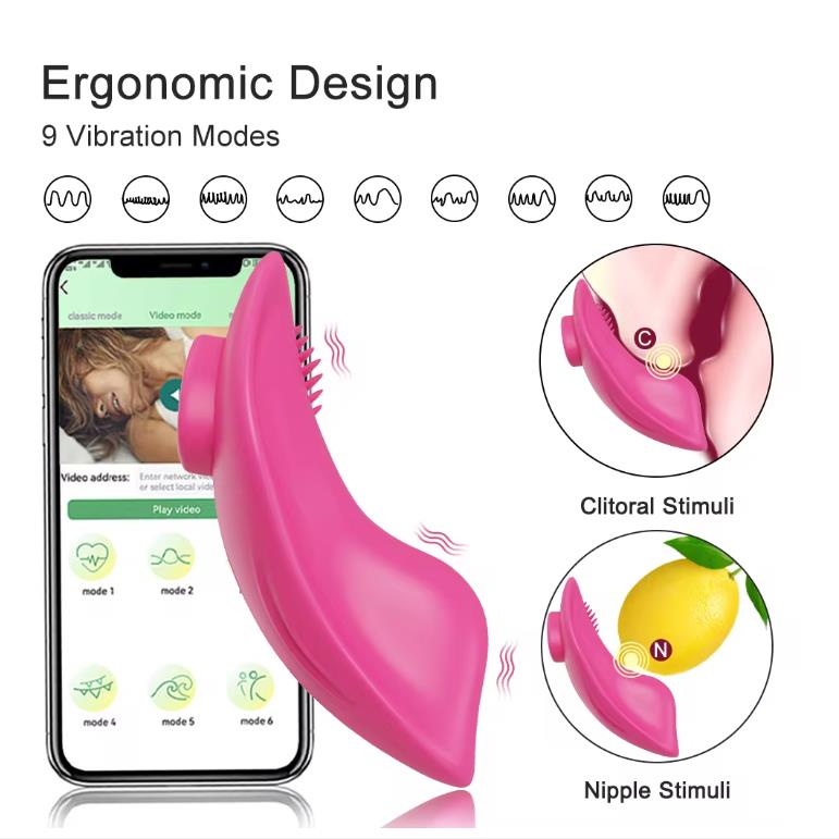 Wearable Bluetooth APP Vibrator for Women Wireless Remote Control Vibrating Egg Clitoris Stimulator Female Sex Toys for Couples