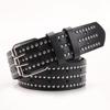 European and American InS-style Belt for Women, Personalized and Trendy Rivets, Five-star Punk Spice Girl Paired with Jeans and Women's Belt
