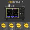 Mini Handheld Digital Supports 14 Measurement Sampling 18MHz Signal Generator Frequency LCD Display with 10X and 100X Probes Oscilloscope,