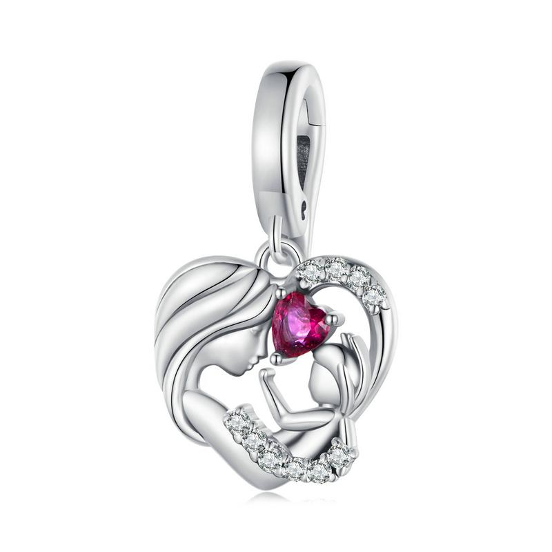 WOSTU 925 Silver Paperclip Link Heart Chains Bracelets Fit Charm Beads Basic Opening Bracelet Wristband Jewelry Gift