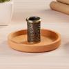 Metal Palo Santo Holder Wooden Incense Burner for Palo Santo Sticks Incense Holder Scent Stand and Ash Catche