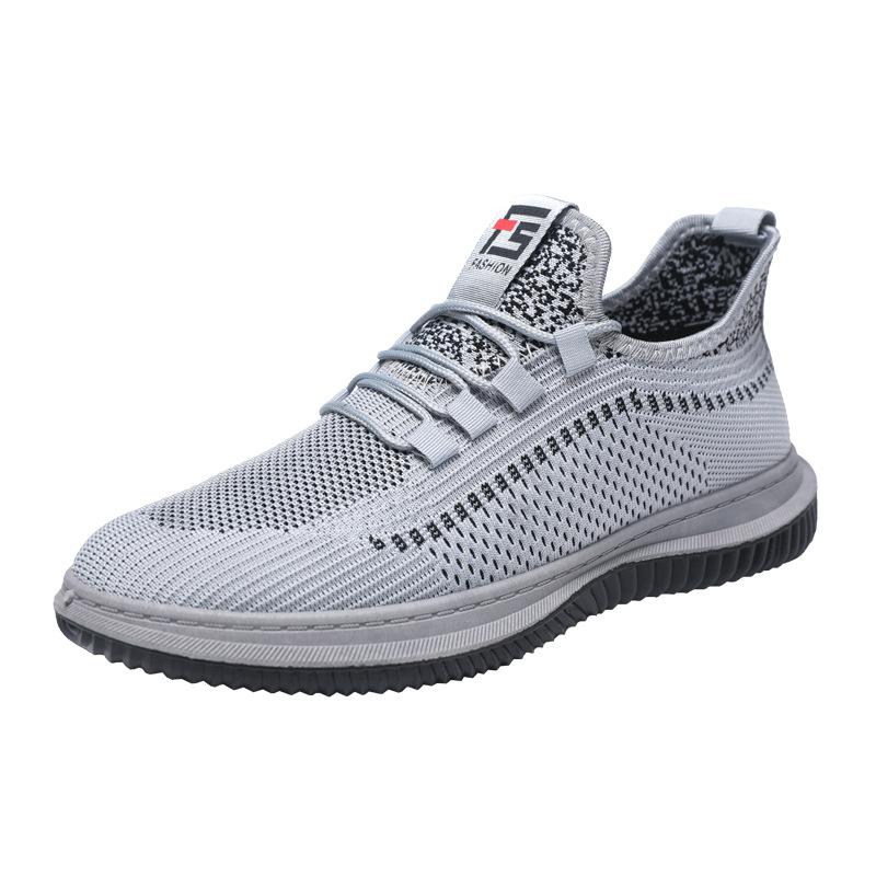 

Fashion Versatile Men s Shoes Breathable Casual Shoes Men s Mesh Shoes Men s Sports Running Shoes 44 білий