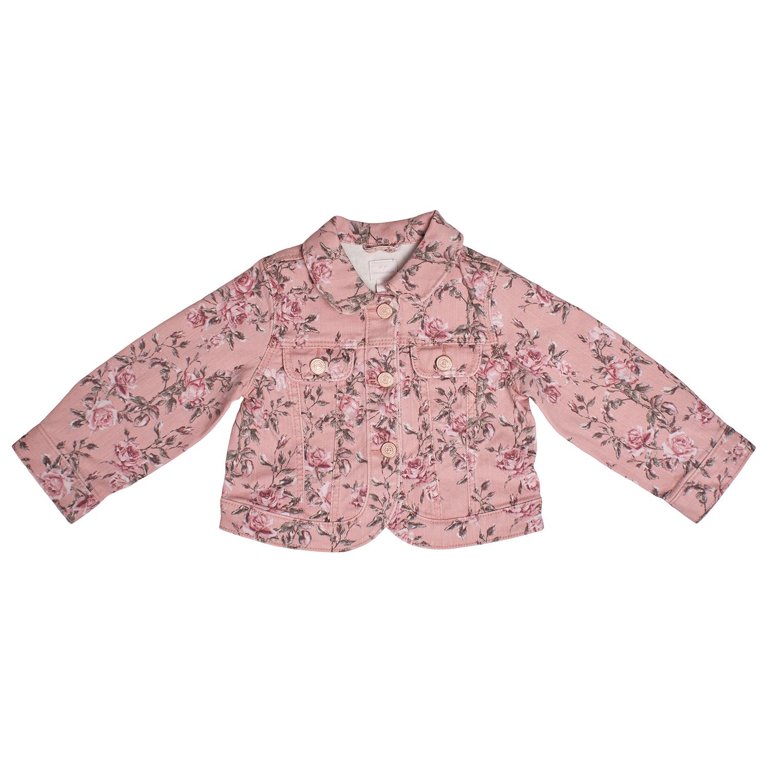 

Chaqueta Vaquera Floral 783397 para Bebé Niña 0/6 MESES розовый
