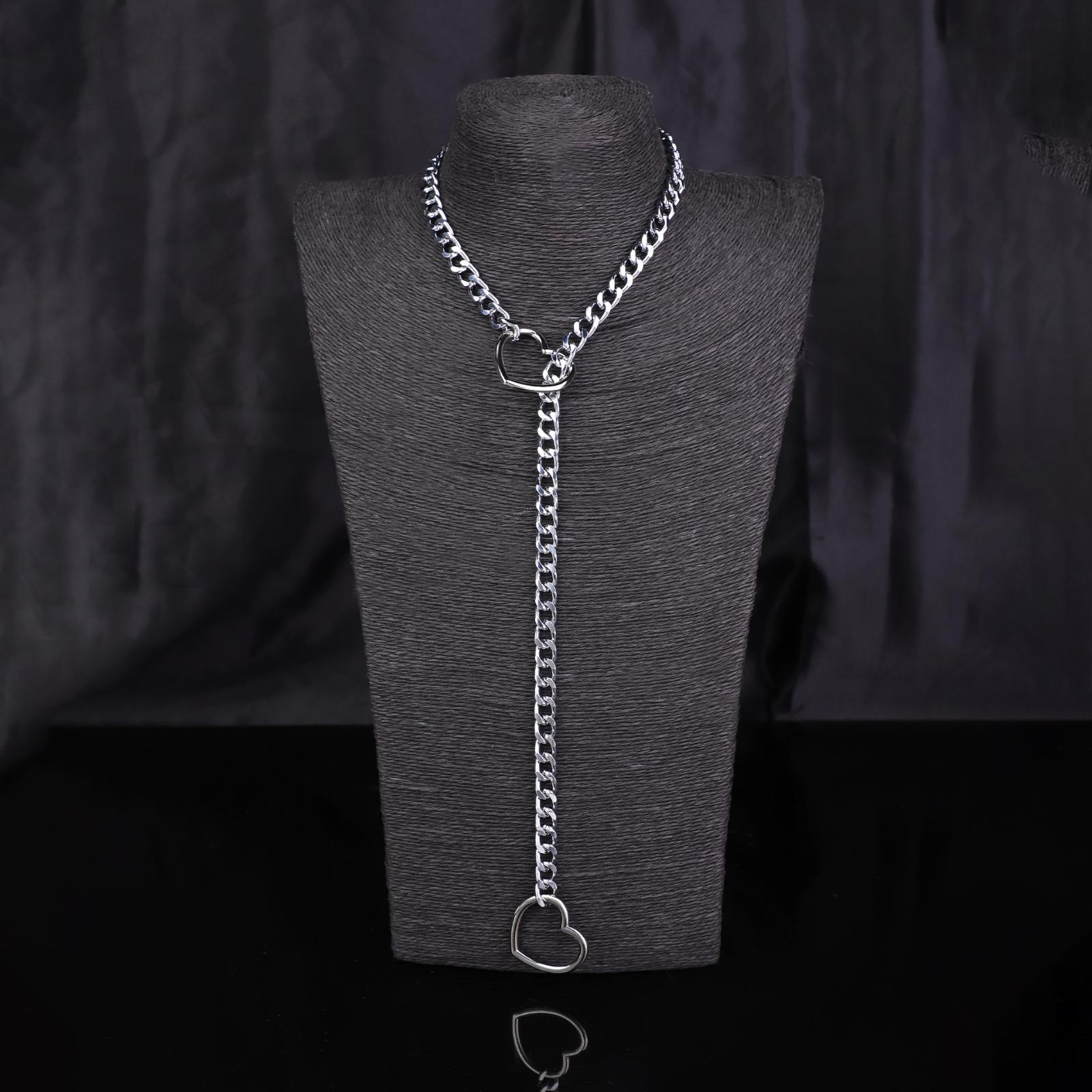 Ожерелье из нержавеющей стали с 26 буквами алфавита One Size