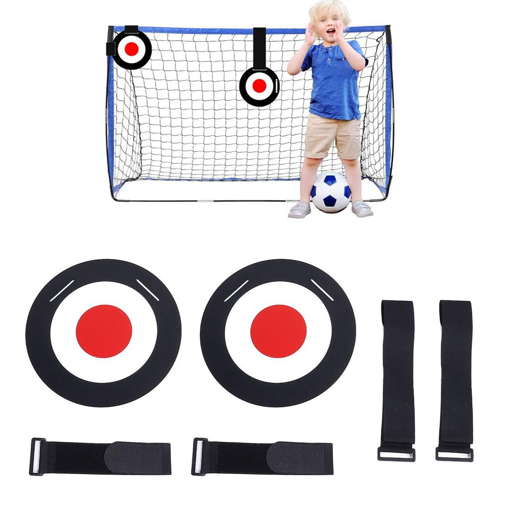 2 Stück Fußballtor Trainingsziel Hohe Festigkeit Schlagfestes Fußballtor Schießziel für Accu