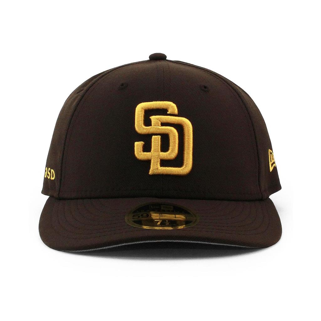 [New Era] MCASD Cap LP59FIFTY San Diego Padres MLB MUSEUM OF CONTEMPORARY ART SAN DIEGO LOW-CROWN FITTED CAP PADRES San Diego Museum of Contemporary