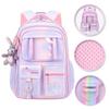 Schulrucksack Regenbogen Mit Maskottchen Lila Rainbow Für Mädchen Xl