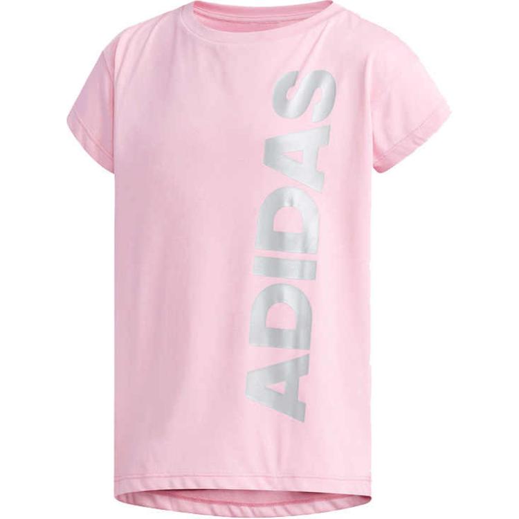 Adidas Grade School T Shirts Crew Neck Moderate DU9811 164