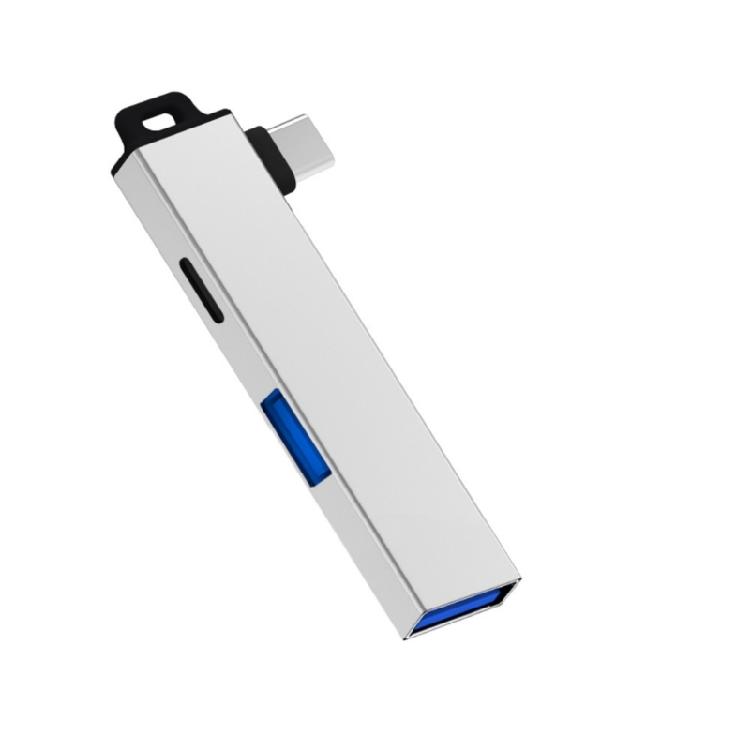 Lightweight USB C Hub Type C Converters with Additional USB Port for Convenient Use Across Various Operating Systems
