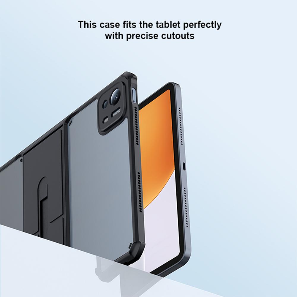 XUNDD For Xiaomi Pad 7S Pro 12.5 Case Leather Kickstand TPU+PC Airbag Protection Tablet Cover