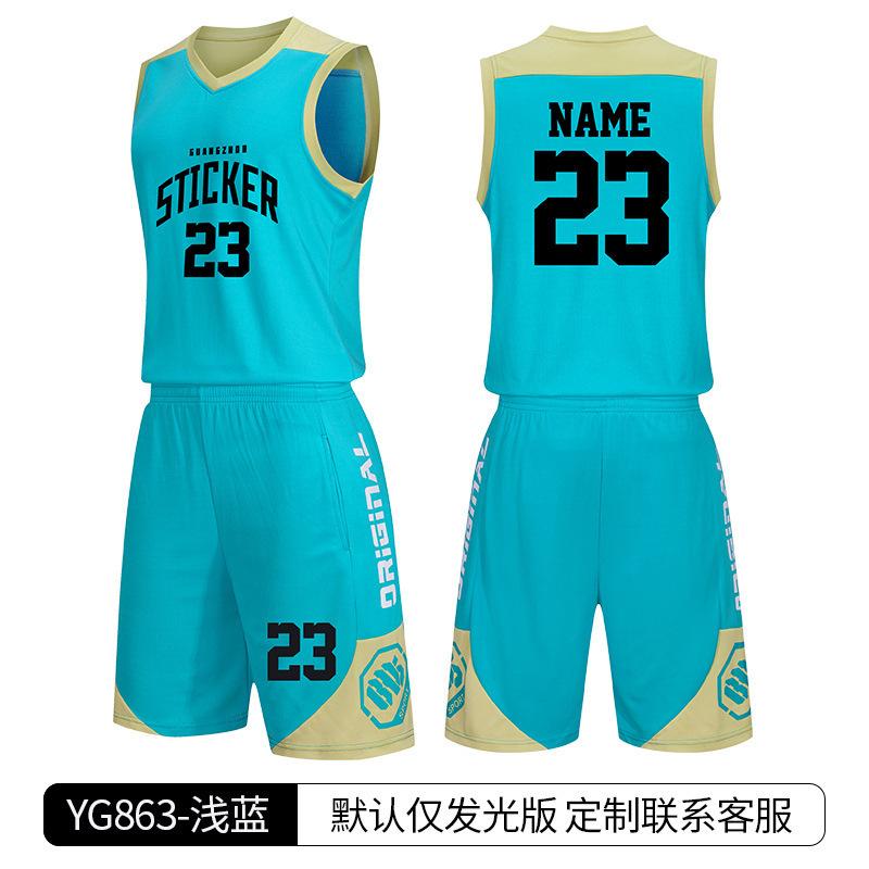 Sommer Basketball Anzug Set Herren Indoor Training Kinder Schnelltrocknend Outdoor Sport Trikot Damen Großhandel Hohe Beständigkeit 2k Spot