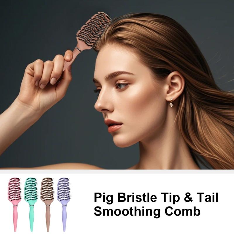Quick and Convenient Hair Styling Tool Detangling Brushes Detangle Smooth Hair Comb Perfect for All Hair Textures