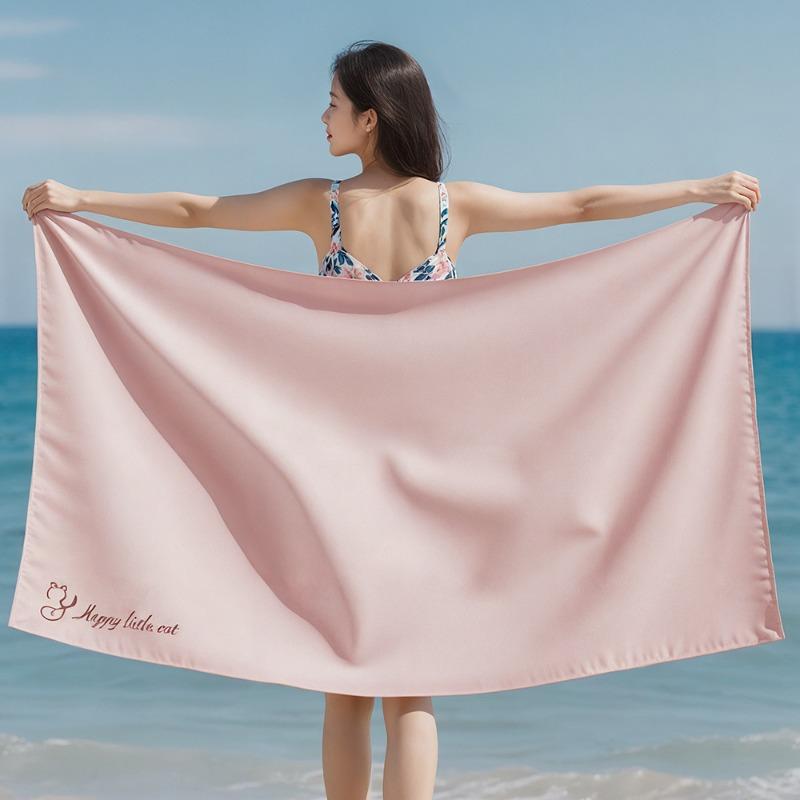Sun-protective Beach Towels, Quick-drying Towels, Absorbent Microfiber Bath Towels, Waterproof Shawls, Swimming Towels