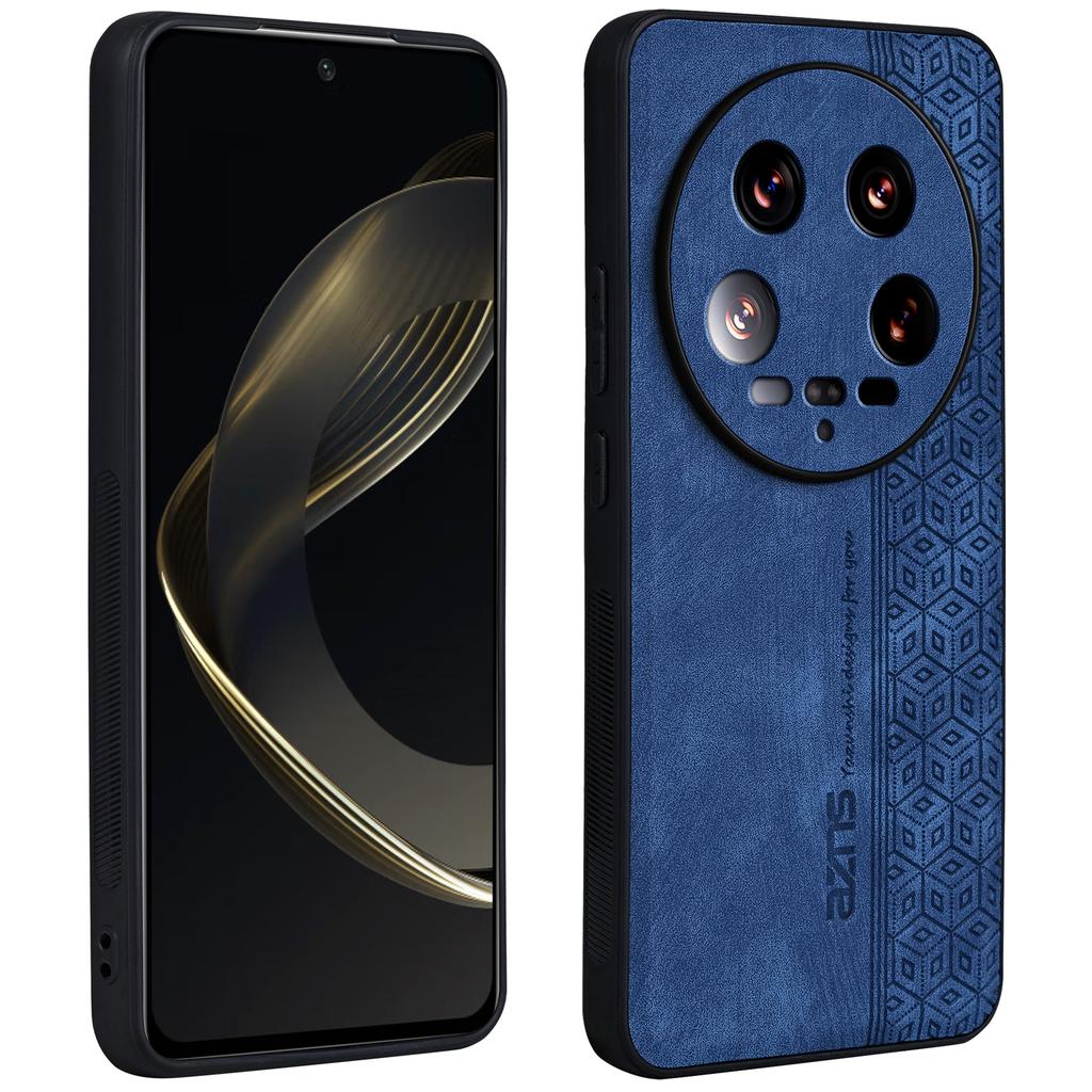 AZNS For Xiaomi 14 Ultra Case Pattern Leather+TPU Drop Protection Phone Cover