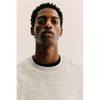H M Loose Fit sweatsHirt ligHt Grey Melange