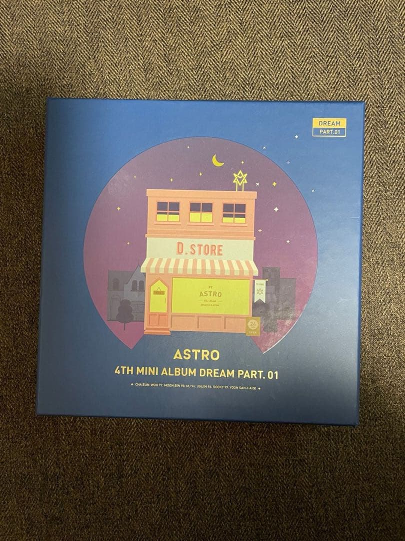 

[USED] ASTRO 4TH MINI ALBUM PART.01 Eunwoo Jinjin Rocky