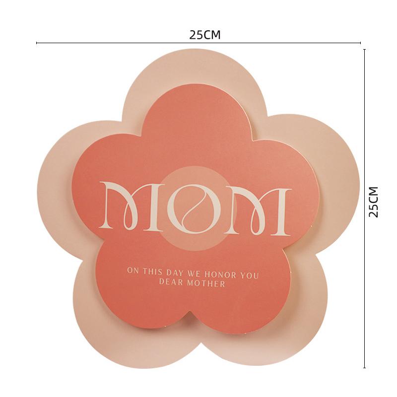 

3Pcs Mother Day Flower-Shaped Gift Box Diy Gift Packaging Box Foldable Bouquet Wrapping Box Handheld Diy Flower Container Box