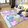 1pc Monsters, Inc. Pattern Area Rug Soft Flannel Floor Mat for Living Room,Office,Bedroom and Carpet,Sofa Coffee Table Floor Mat