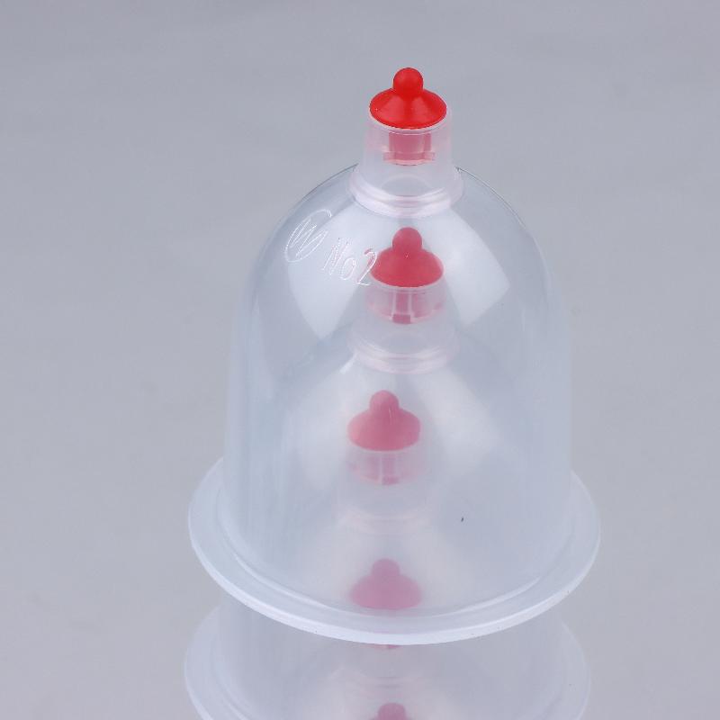 Disposable Cupping Cups For Massage Health Care Plastic Vacuum Suction Beauty Spa Tool Suction Pump Vacuum Cupping Device