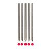 5/10/50 PCS 67mm Pen Refill Metal Ballpoint Pen Refills Office School Supplies Stationery Gifts Blue Black Pen Refills