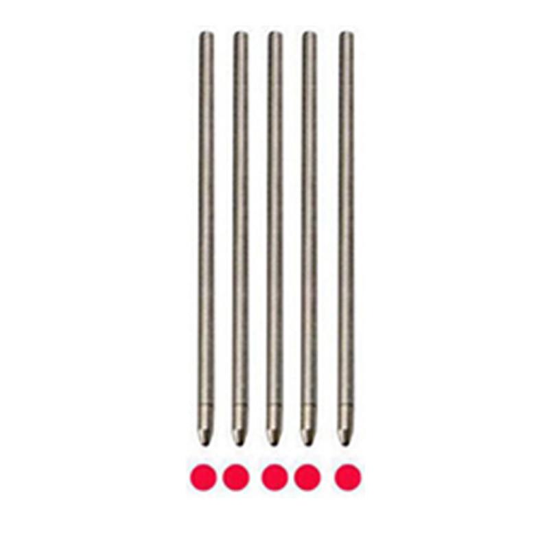 5/10/50 PCS 67mm Pen Refill Metal Ballpoint Pen Refills Office School Supplies Stationery Gifts Blue Black Pen Refills