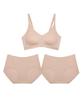 Keulokeodailineoweeo [Bra 1 + Panties 2] Modal Hook-Type Bra And Panty Set