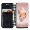 For OnePlus 12R 5G/Ace 3 5G PU Leather Case Rhombus Imprint Wallet Stand Phone Cover