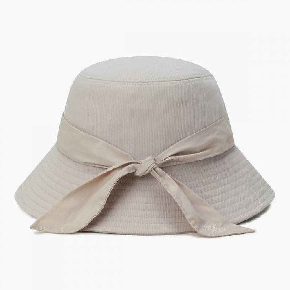 Munsingwear Women Signature Bucket Hat Light Beige Mq322lcp71