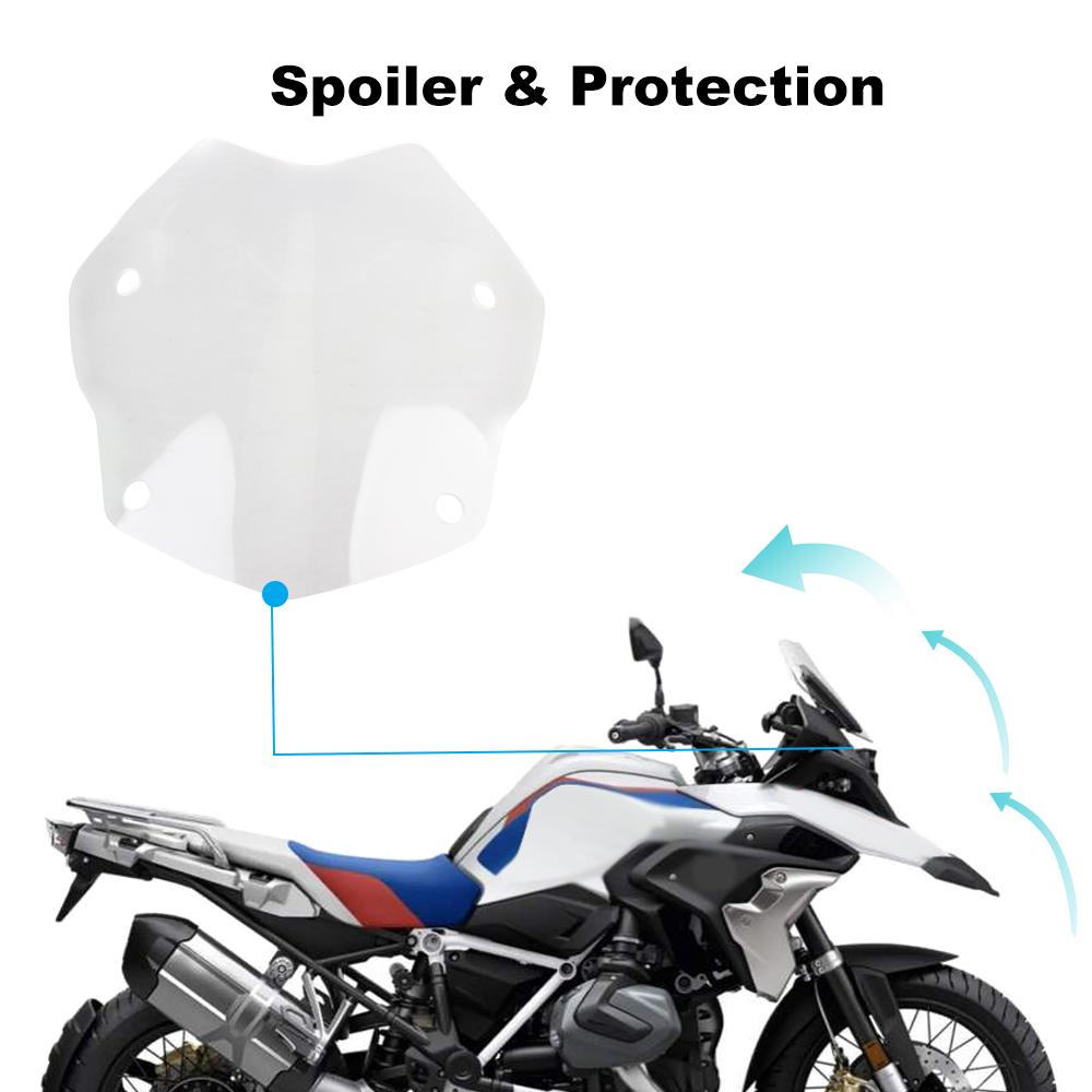 Motorbike Accessories PMMA Motorcycle Windscreen Moto Windshield Spoiler For BMW R1200GS R1250GS ADV LC 2013-2025 Modification