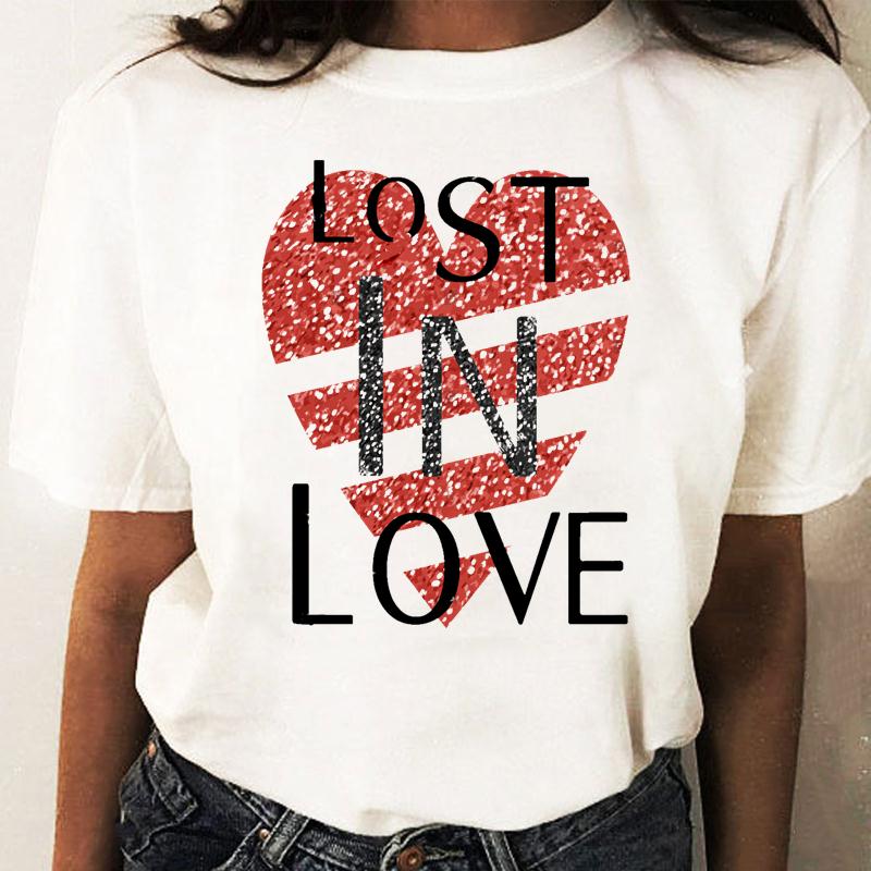 

Alpaca Fashion Trend Oversized Tops Fashion Summer Women s T-Shirts Simple O-Neck Harajuku Street Style Vintage Women Tee-Shirt S білий