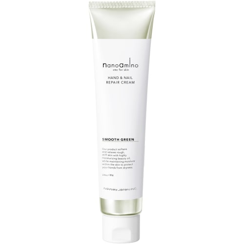 

NANOAMINO Salon-Exclusive Nail and Hand Cream, Perfect for Hairdressers and Salons. Fermented with rice-derived lactic acid bacteria for rough hands.