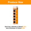 CR2025 Battery Pack of 5/10 3V CR2025 Battery Reliable Performances for Small Electronics and Household Devices
