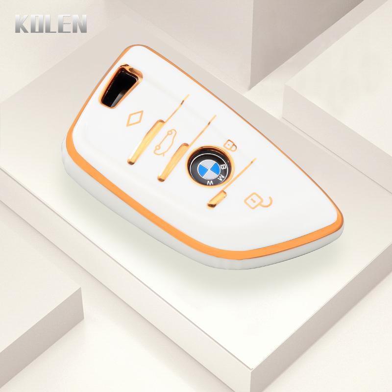 Fashion TPU Car Key Case Cover Shell Fob For BMW F10 F20 F30 G20 G30 F15 F16 G01 G02 G05 X1 X3 X4 X5 X6 1 3 5 7 Series G07 F34